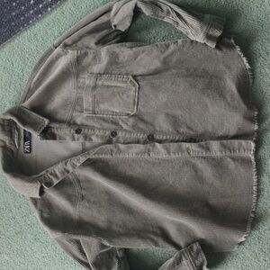 Zara corduory shirt